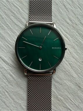 Rare 2010s Skagen Hagen Slim 40mm Quartz Watch